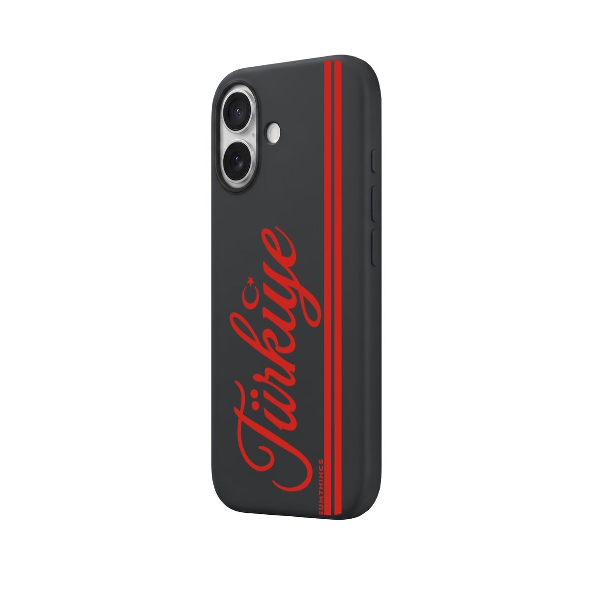 iPhone Türkiye Premium Telefon Kılıfı Bordo - Sumthincs