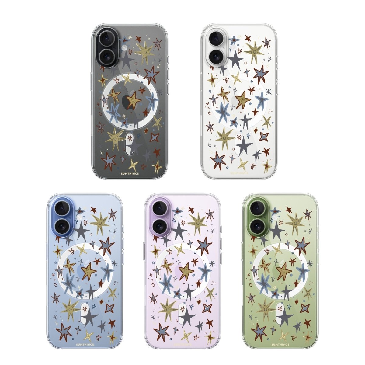 iPhone Twinkle Clear Magsafe Telefon Kılıfı - Sumthincs