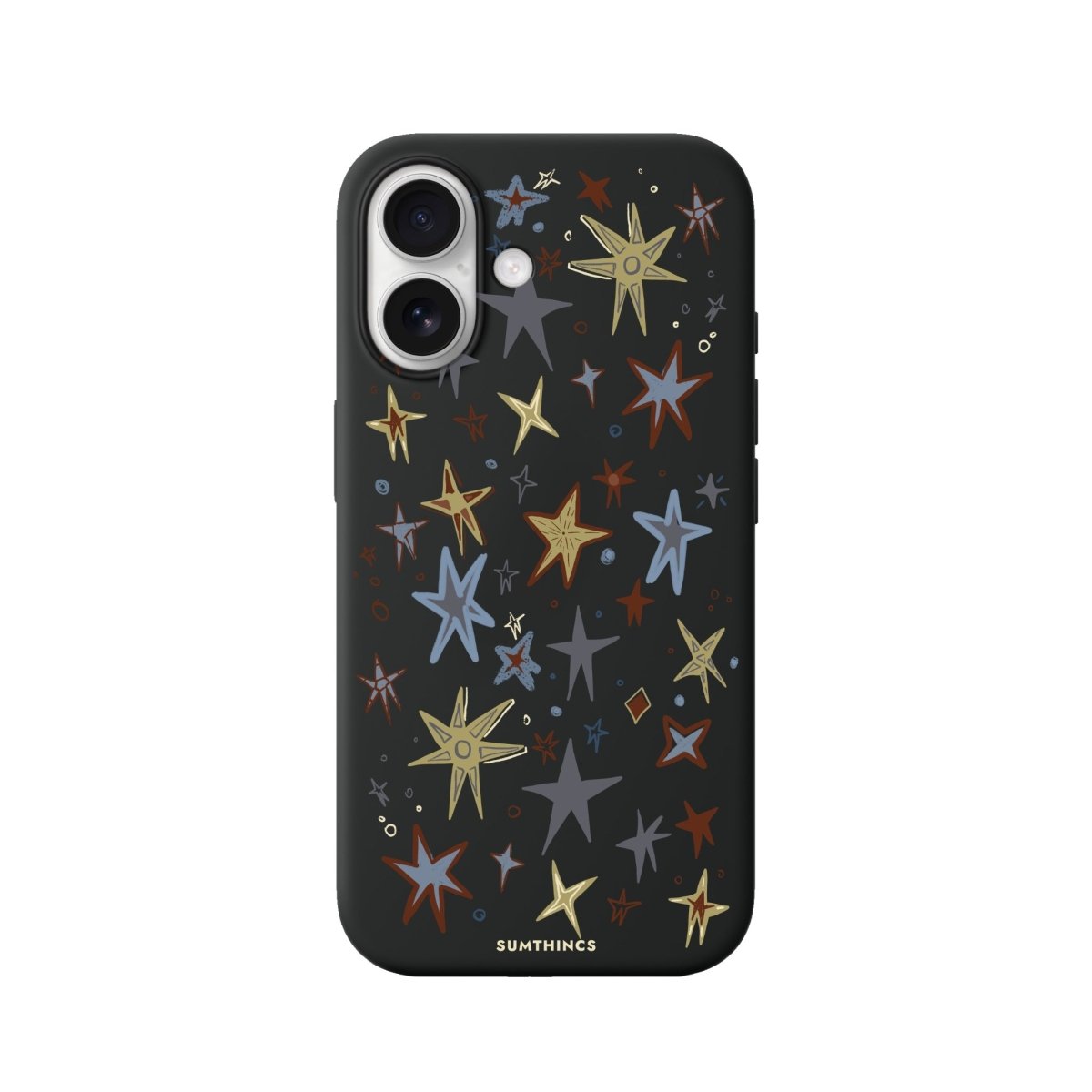 iPhone Twinkle Premium Telefon Kılıfı Siyah - Sumthincs