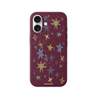 iPhone Twinkle Premium Telefon Kılıfı Bordo - Sumthincs