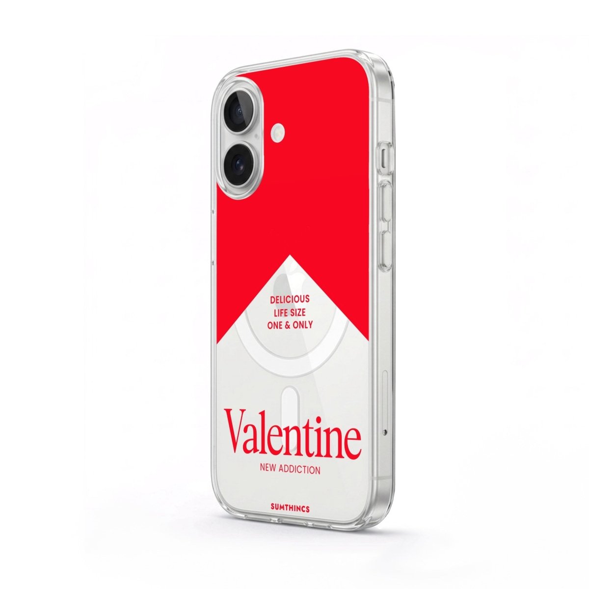 iPhone Valentine Clear Magsafe Telefon Kılıfı - Sumthincs