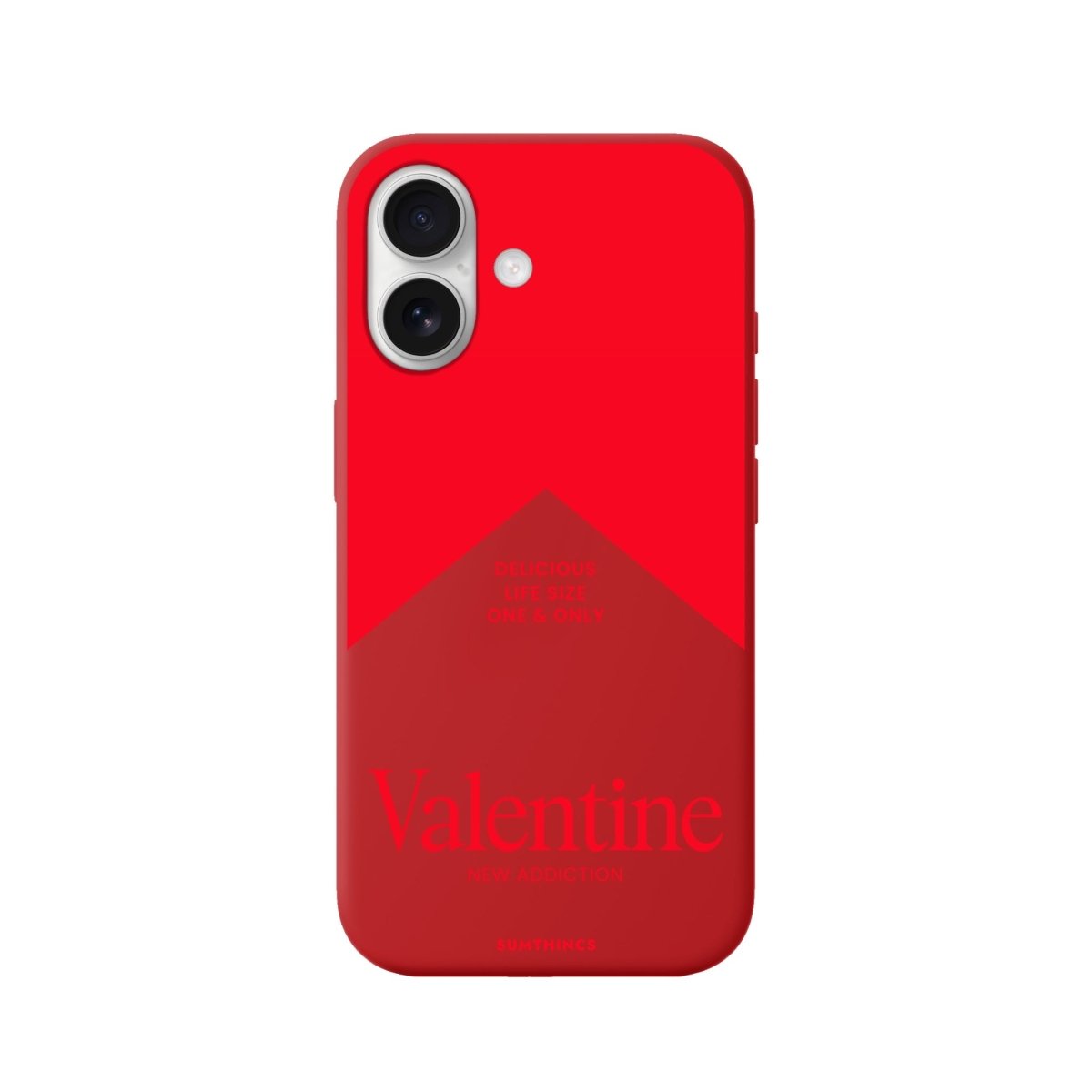 iPhone Valentine Premium Telefon Kılıfı Kırmızı - Sumthincs