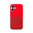 iPhone Valentine Premium Telefon Kılıfı Kırmızı - Sumthincs