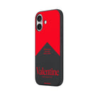 iPhone Valentine Premium Telefon Kılıfı Gri - Sumthincs