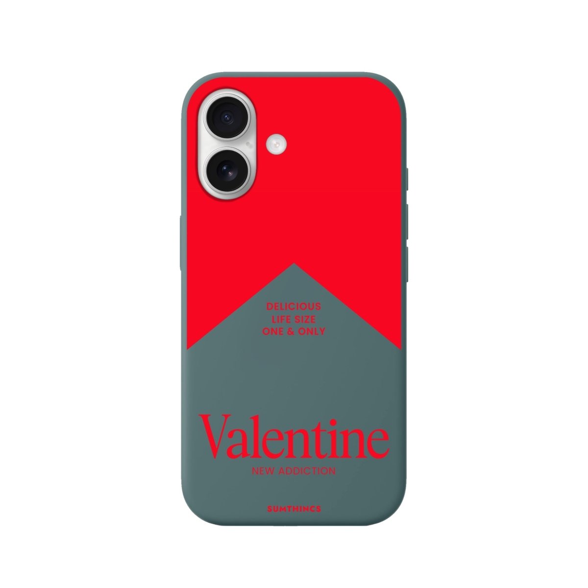 iPhone Valentine Premium Telefon Kılıfı Kaktüs Yeşili - Sumthincs