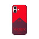 iPhone Valentine Premium Telefon Kılıfı Bordo - Sumthincs
