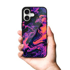 iPhone Violet Glossy Telefon Kılıfı - Sumthincs