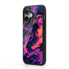 iPhone Violet Glossy Telefon Kılıfı - Sumthincs