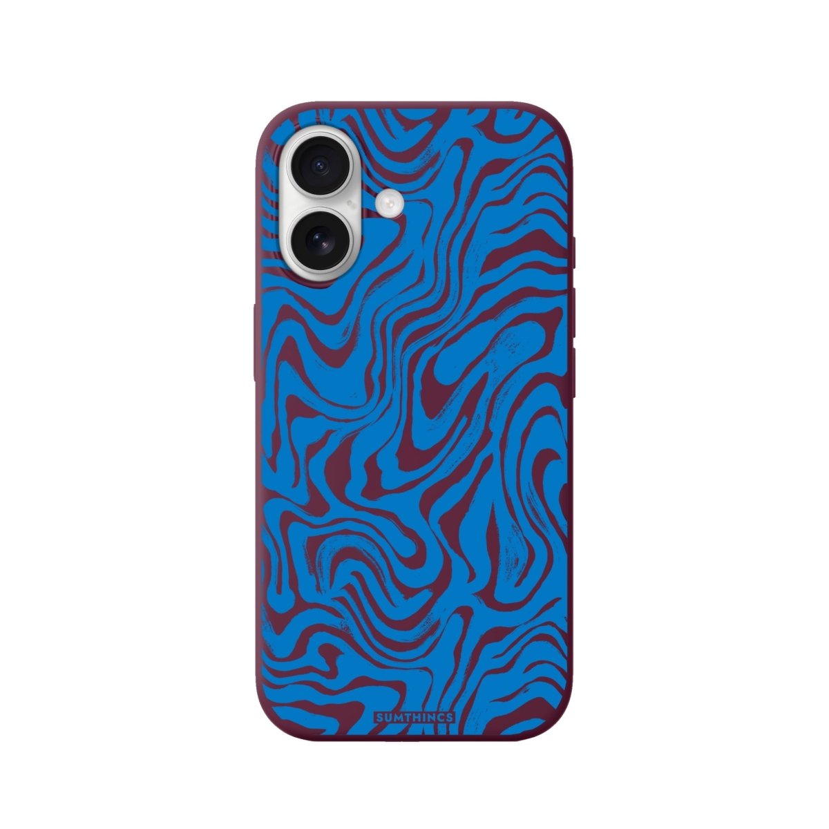 iPhone Vitamin Sea Premium Telefon Kılıfı Bordo - Sumthincs