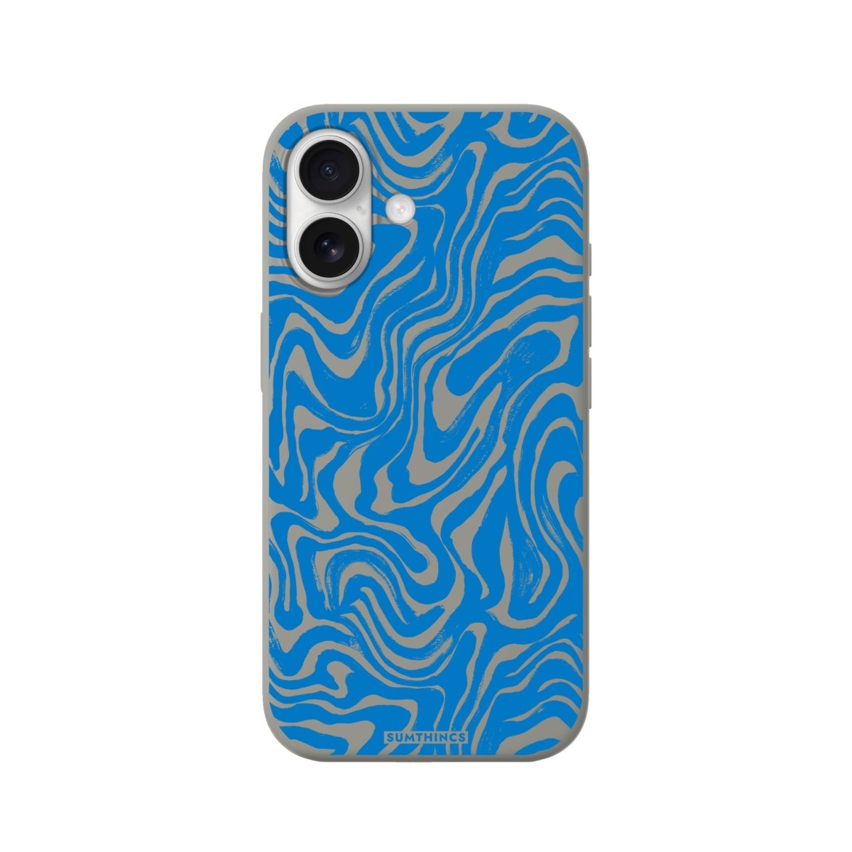 iPhone Vitamin Sea Premium Telefon Kılıfı Gri - Sumthincs
