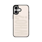 iPhone Who? Leather Deri Telefon Kılıfı Bej - Sumthincs