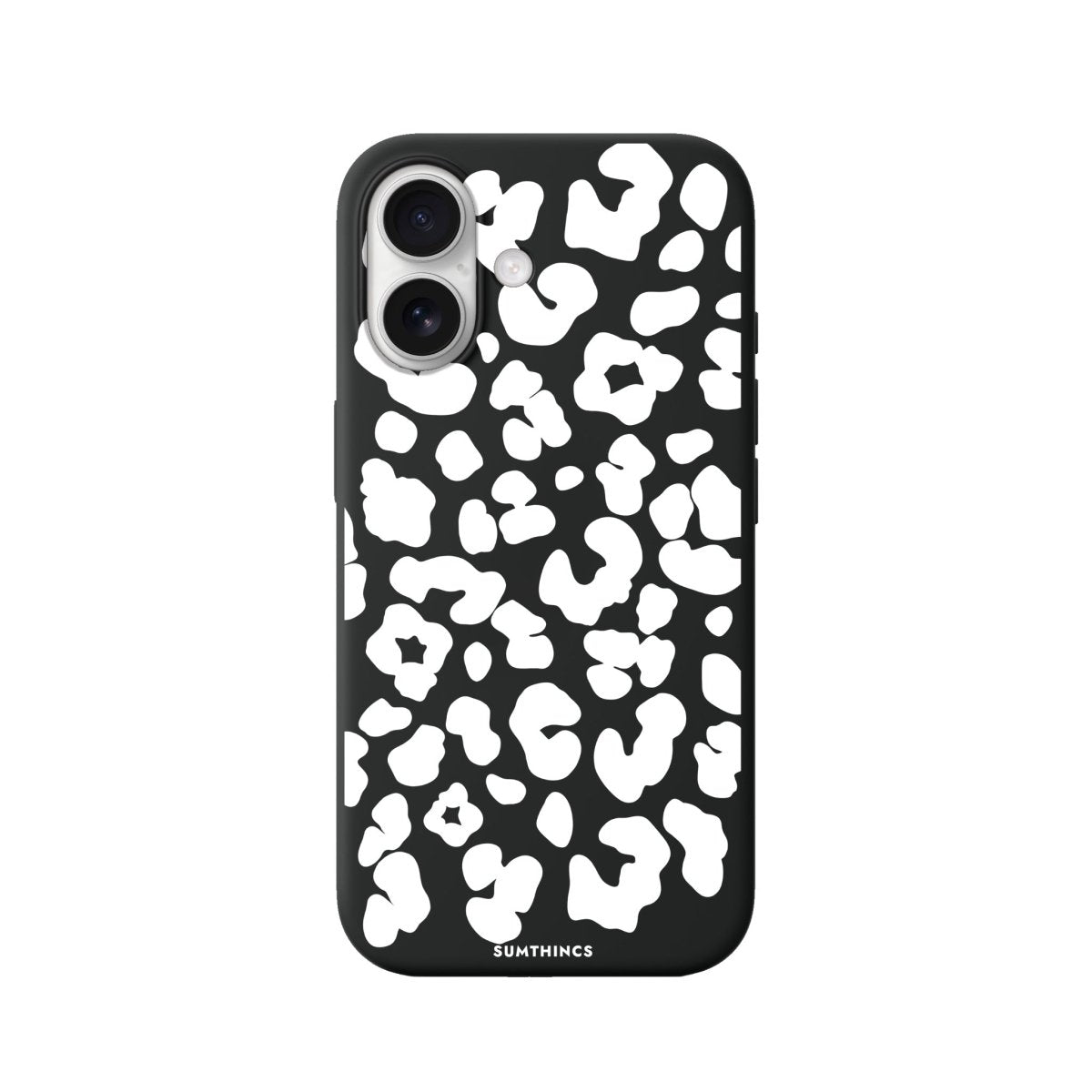 iPhone Wild Cat Premium Telefon Kılıfı Siyah - Sumthincs
