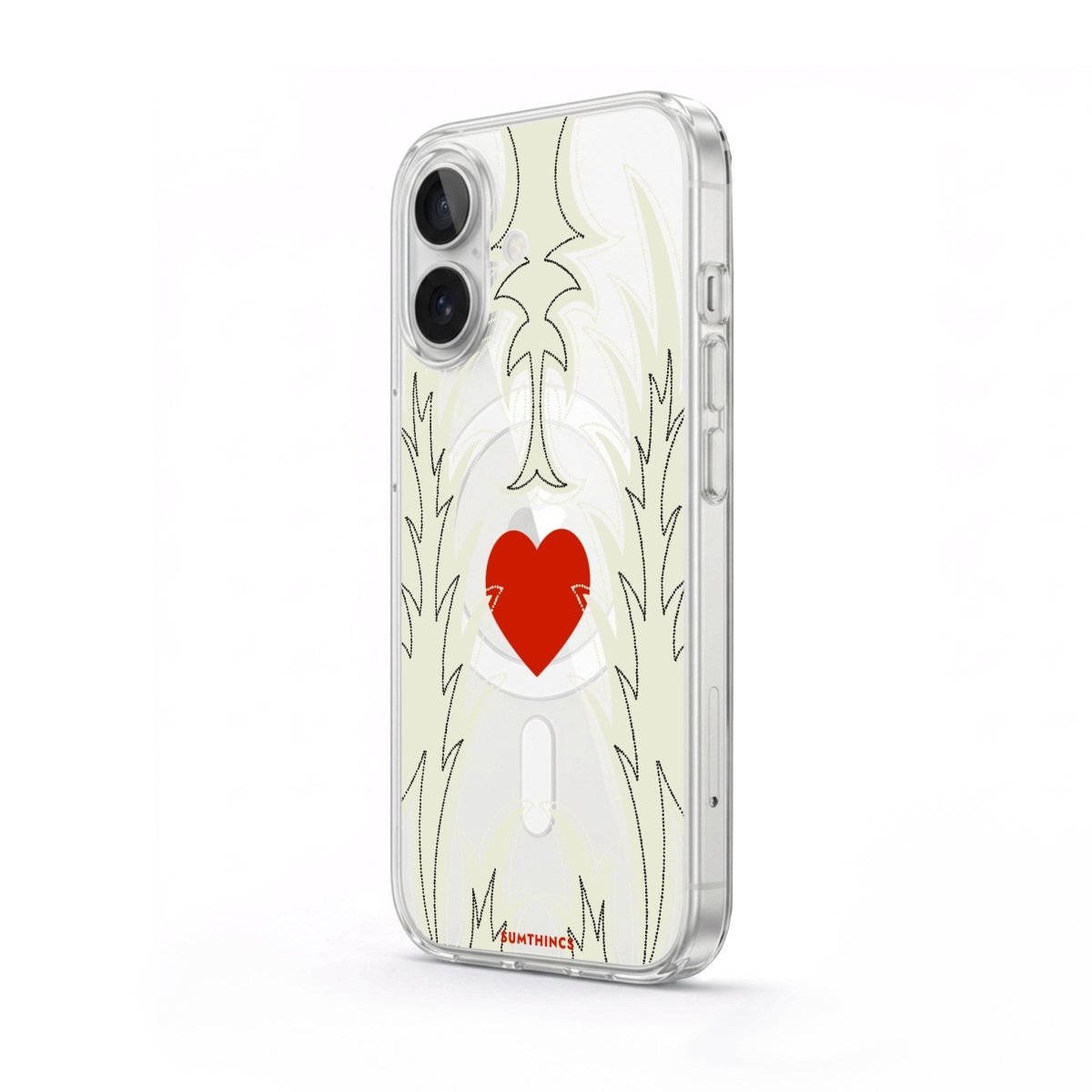 iPhone Wildheart Clear Magsafe Telefon Kılıfı - Sumthincs