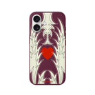 iPhone Wildheart Premium Telefon Kılıfı Bordo - Sumthincs