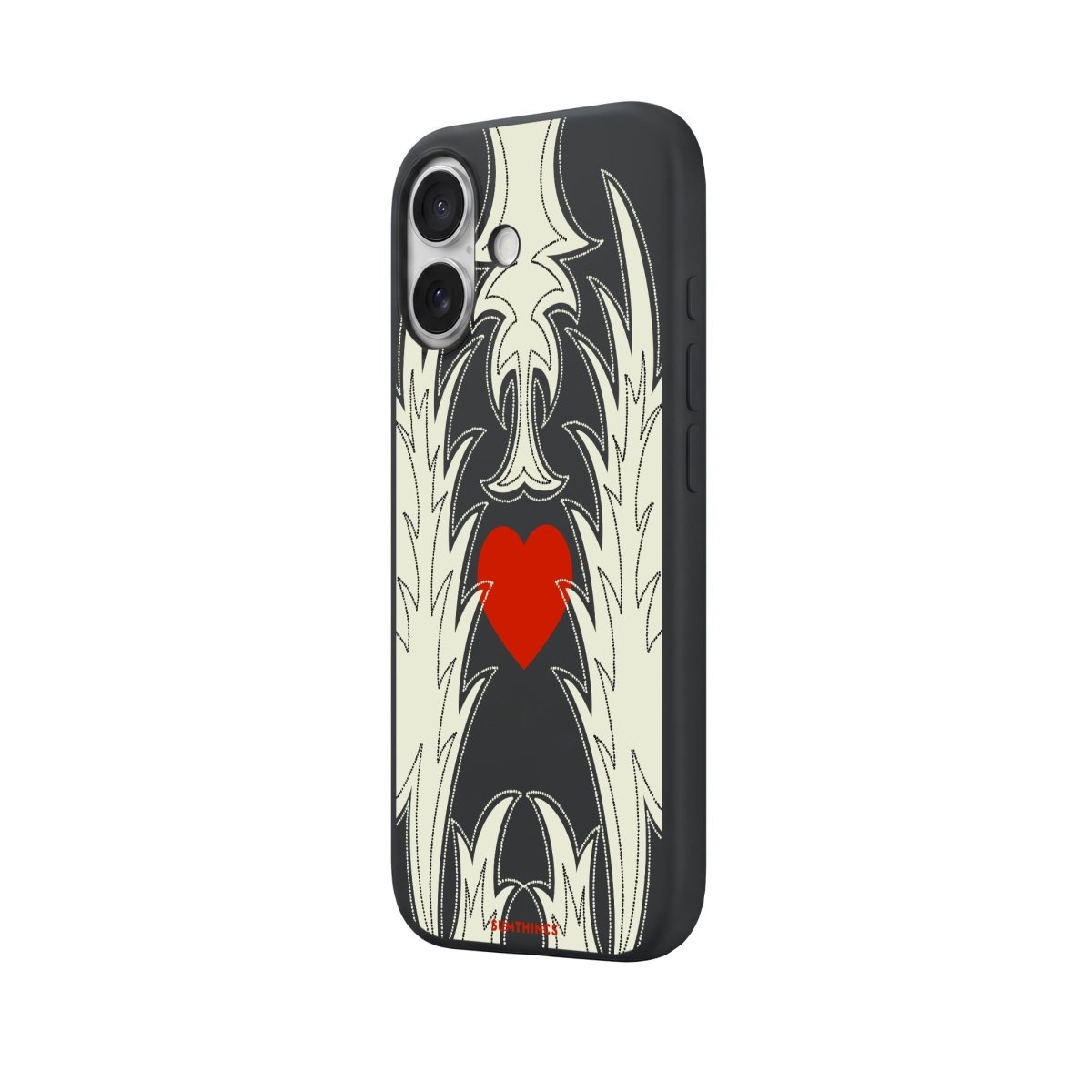 iPhone Wildheart Premium Telefon Kılıfı Bordo - Sumthincs