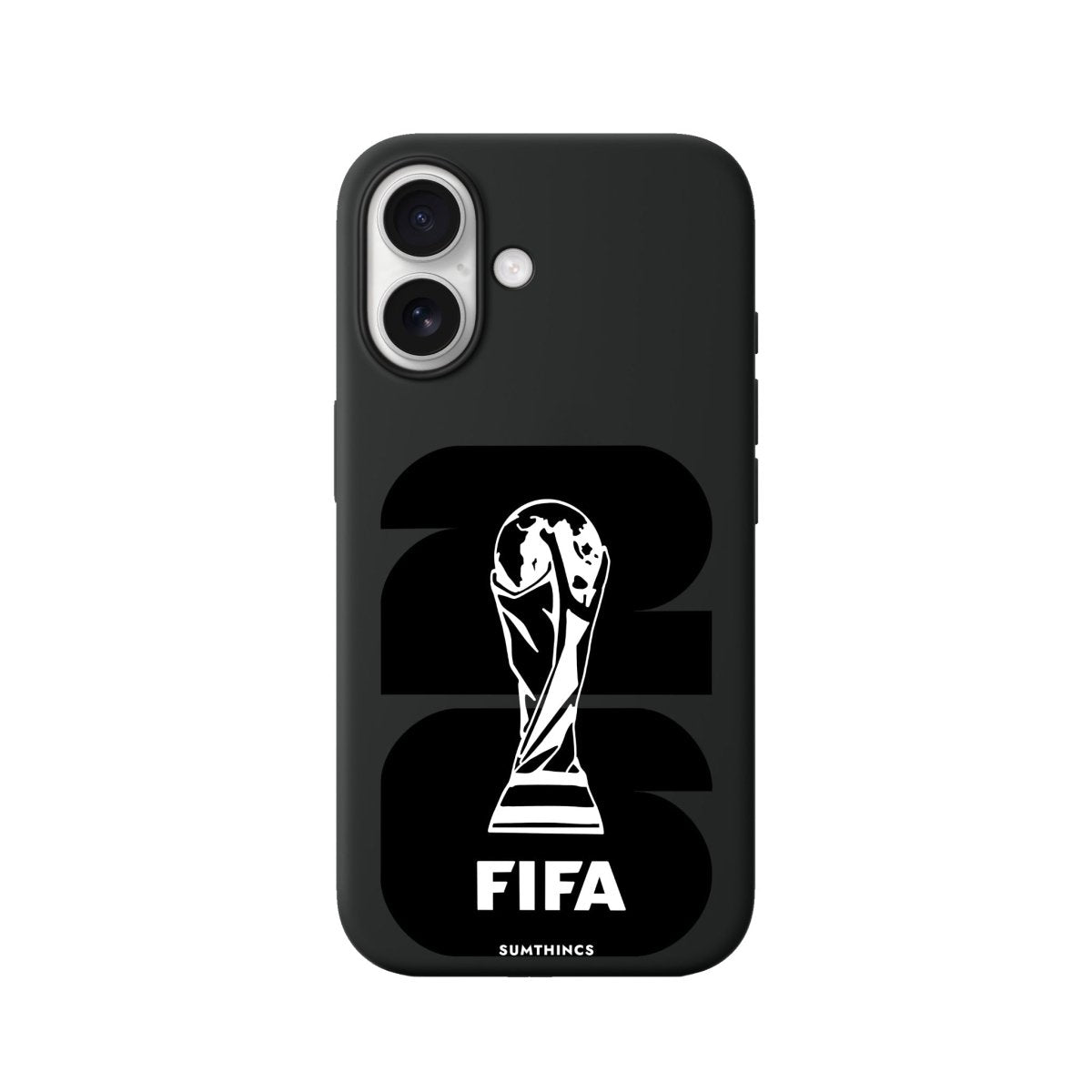 iPhone World Cup 26 Premium Telefon Kılıfı Siyah - Sumthincs