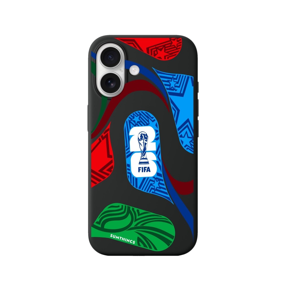 iPhone World Cup Ball Premium Telefon Kılıfı Siyah - Sumthincs