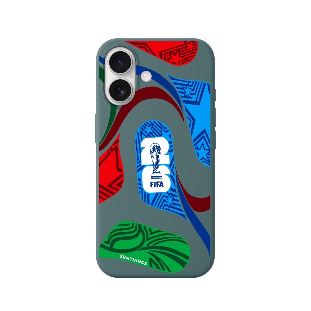 iPhone World Cup Ball Premium Telefon Kılıfı Kaktüs Yeşili - Sumthincs