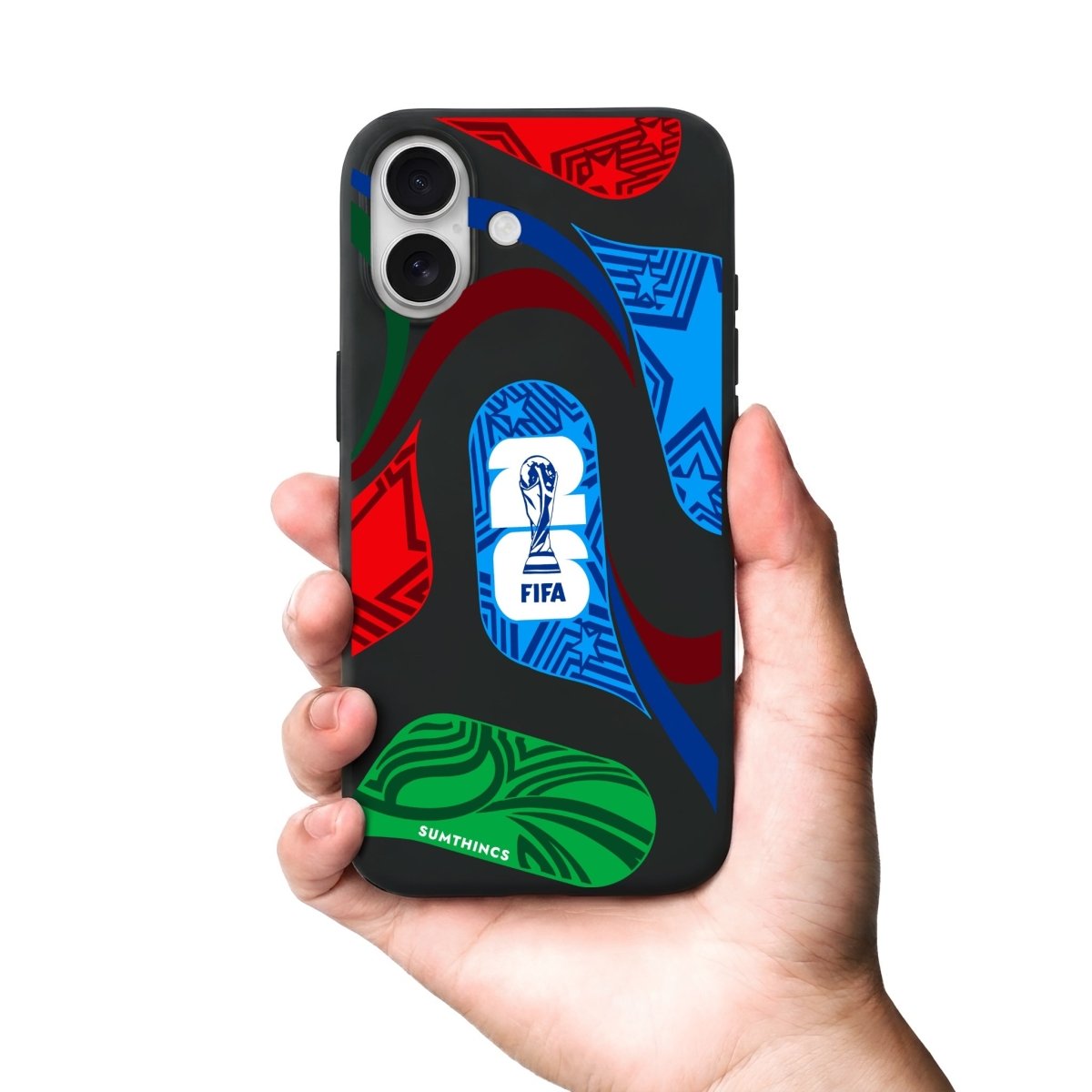 iPhone World Cup Ball Premium Telefon Kılıfı Bordo - Sumthincs