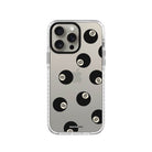 iPhone XR 8Ball Procase Şeffaf Telefon Kılıfı Beyaz Şeffaf - SUMTHINCS