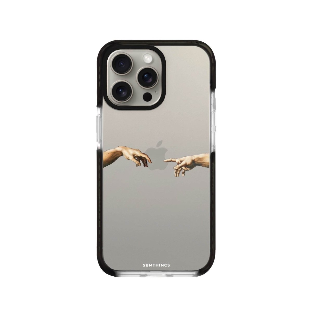 iPhone XR Adam's Creation Procase Şeffaf Telefon Kılıfı Siyah Şeffaf - SUMTHINCS