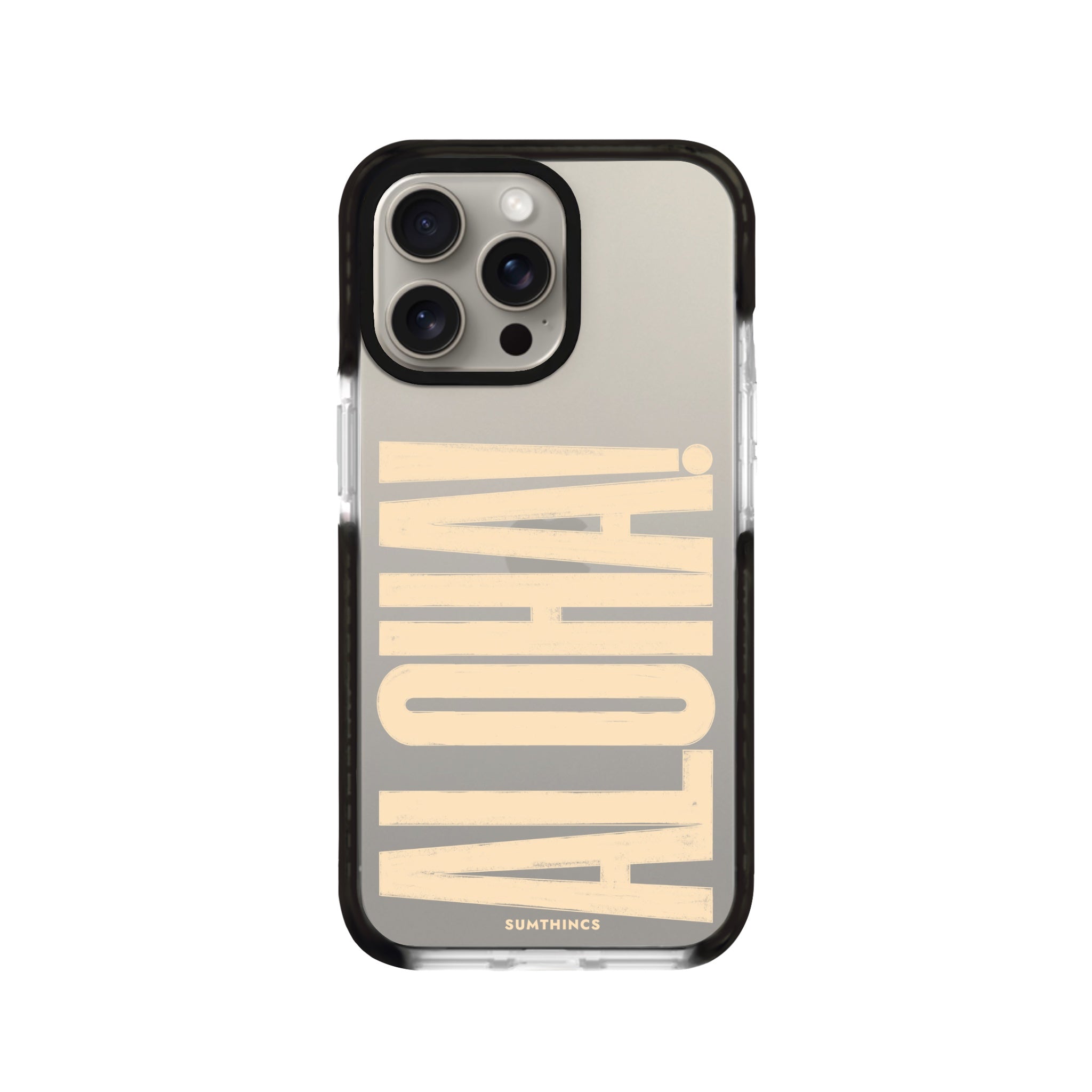 iPhone XR Aloha Procase Şeffaf Telefon Kılıfı - SUMTHINCS
