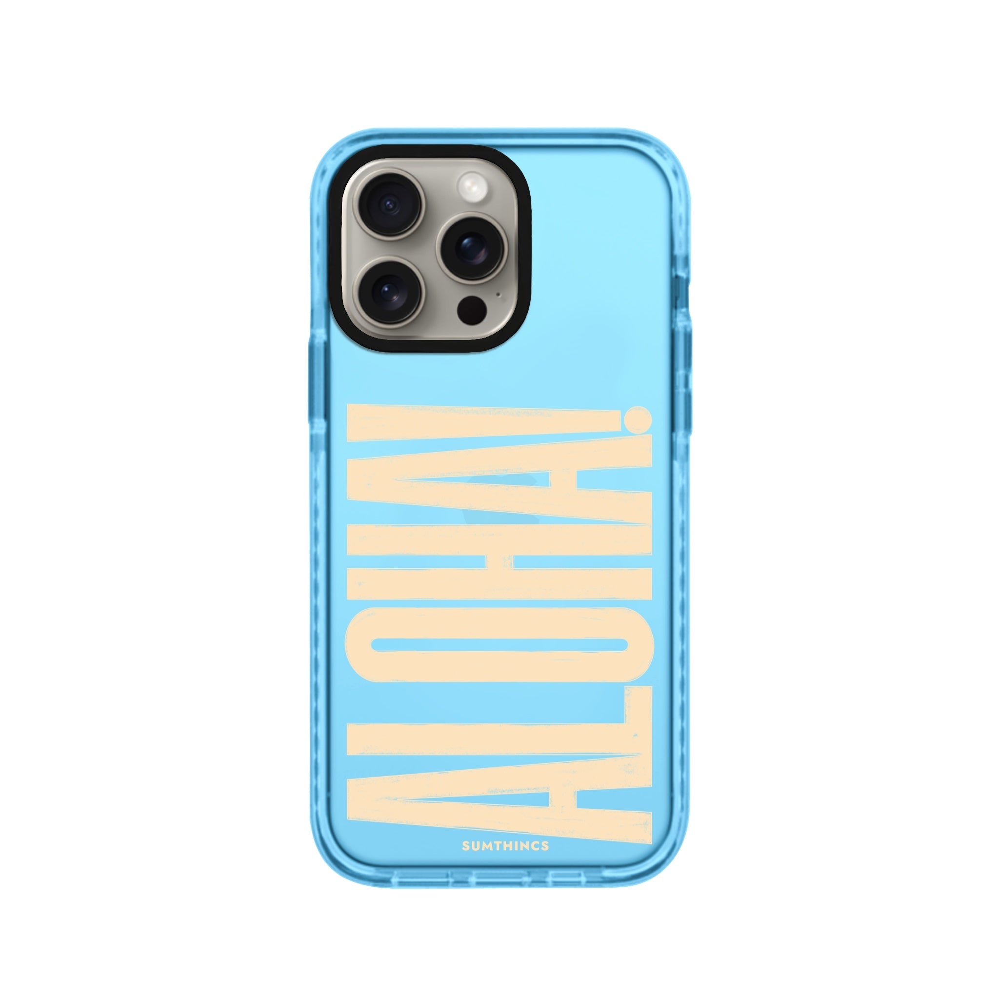 iPhone XR Aloha Procase Şeffaf Telefon Kılıfı - SUMTHINCS