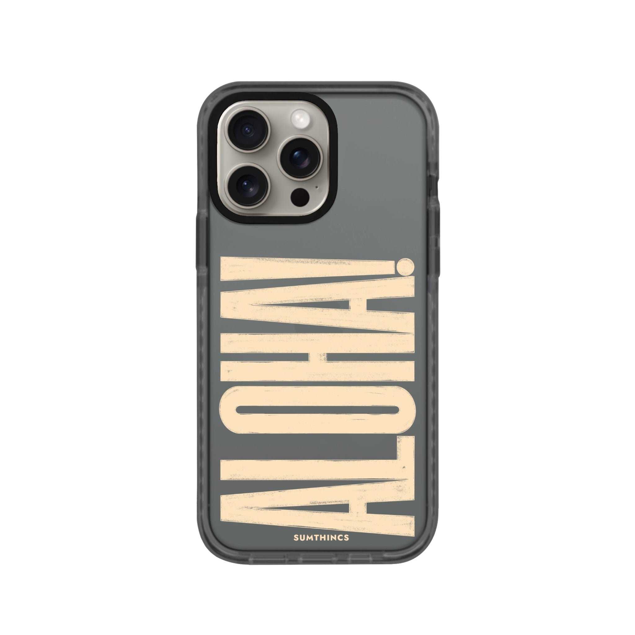iPhone XR Aloha Procase Şeffaf Telefon Kılıfı - SUMTHINCS
