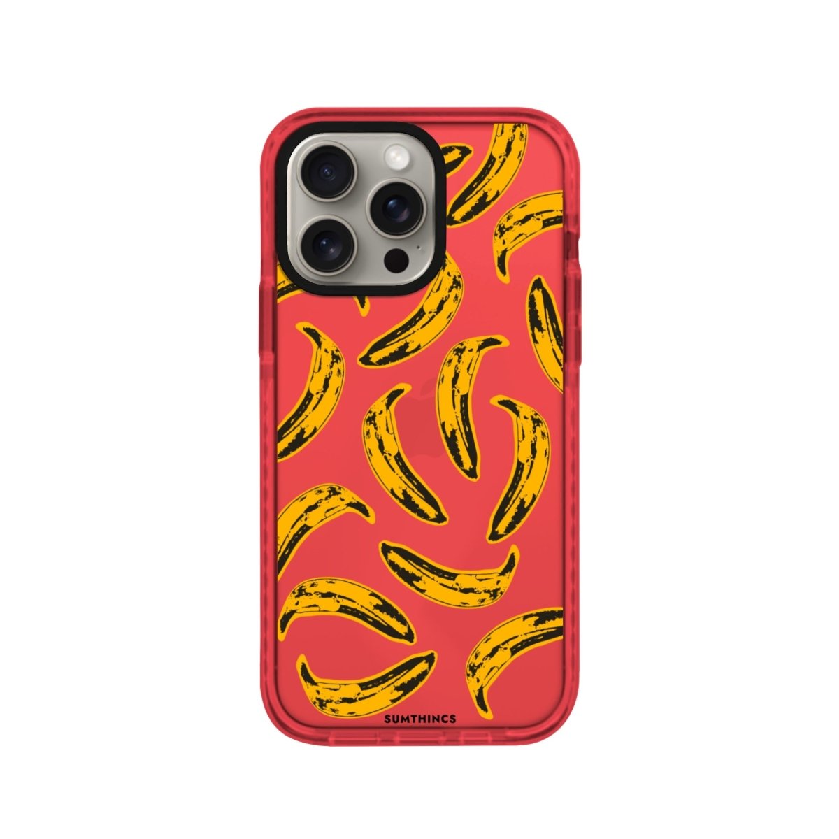 iPhone XR Banana Procase Şeffaf Telefon Kılıfı - SUMTHINCS