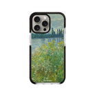 iPhone XR Banks of the Seine Procase Şeffaf Telefon Kılıfı Siyah Şeffaf - SUMTHINCS