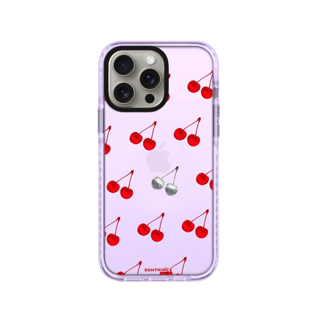 iPhone XR Disco Cherry Procase Şeffaf Telefon Kılıfı - SUMTHINCS