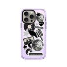iPhone XR Disco Stickers Procase Şeffaf Telefon Kılıfı - SUMTHINCS