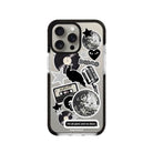 iPhone XR Disco Stickers Procase Şeffaf Telefon Kılıfı - SUMTHINCS