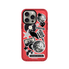 iPhone XR Disco Stickers Procase Şeffaf Telefon Kılıfı - SUMTHINCS