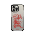 iPhone XR Dragon Procase Şeffaf Telefon Kılıfı Siyah Şeffaf - SUMTHINCS