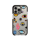 iPhone XR Eye Stickers Procase Şeffaf Telefon Kılıfı - SUMTHINCS