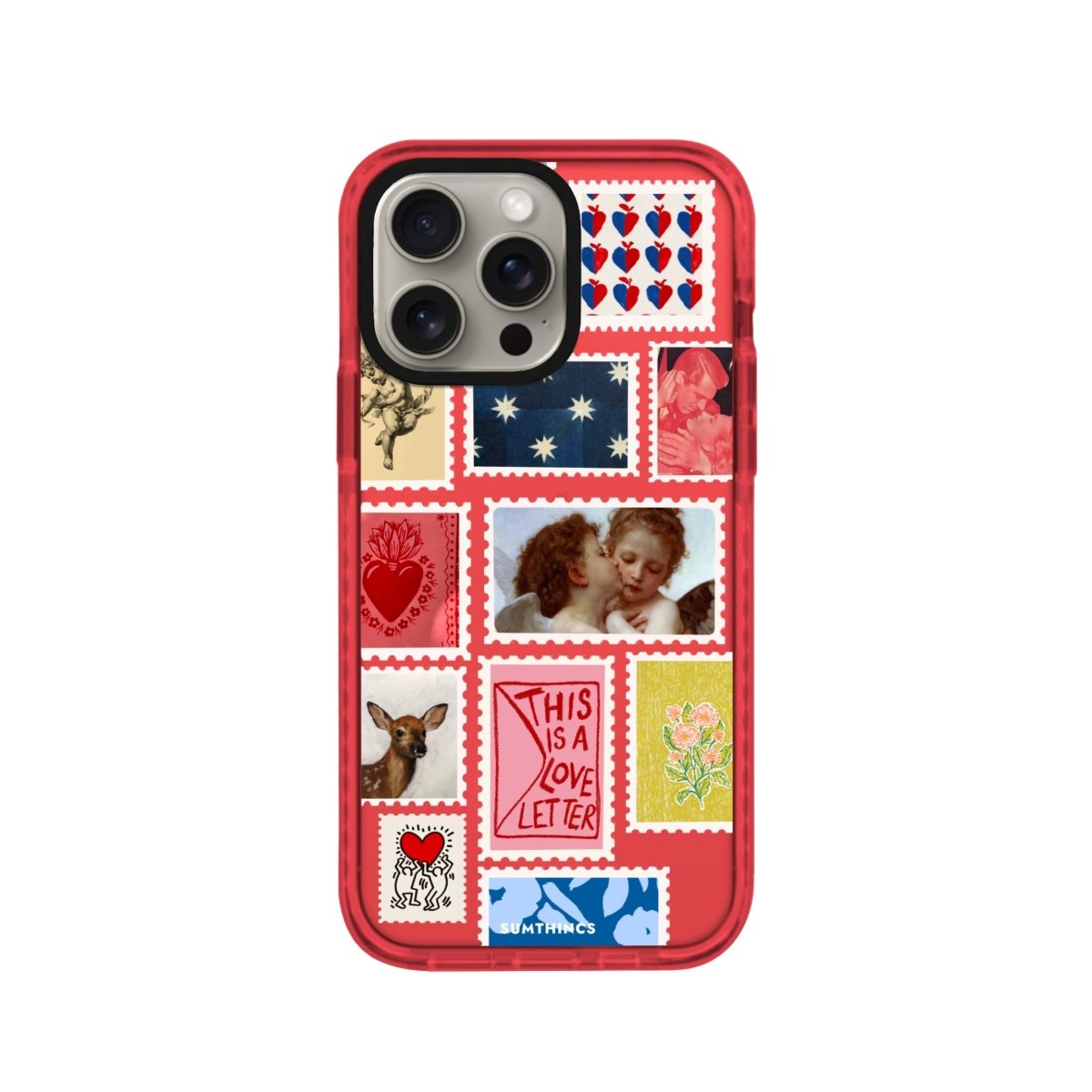 iPhone XR Love Letter Procase Şeffaf Telefon Kılıfı - SUMTHINCS