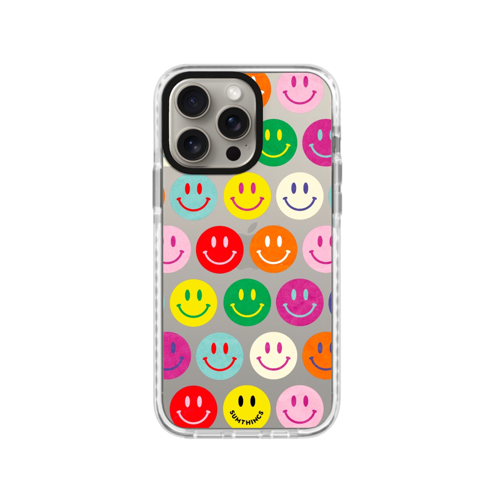 iPhone XR Miles of Smiles Procase Şeffaf Telefon Kılıfı Beyaz Şeffaf - SUMTHINCS