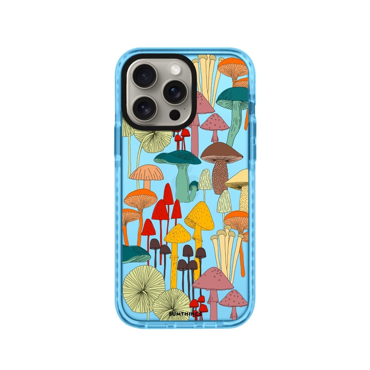 iPhone XR Mushrooms Procase Şeffaf Telefon Kılıfı - SUMTHINCS