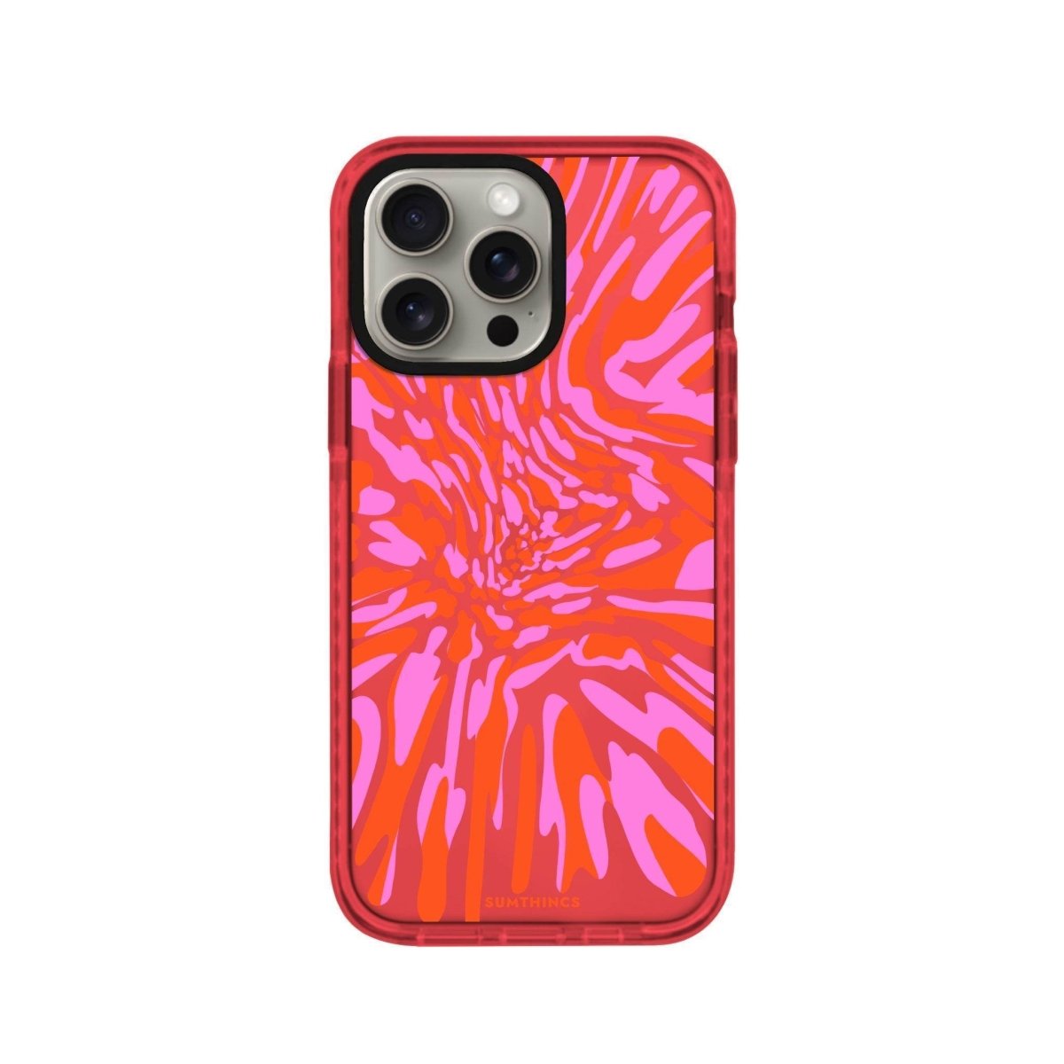 iPhone XR Neon Dreams Procase Şeffaf Telefon Kılıfı Kırmızı - SUMTHINCS