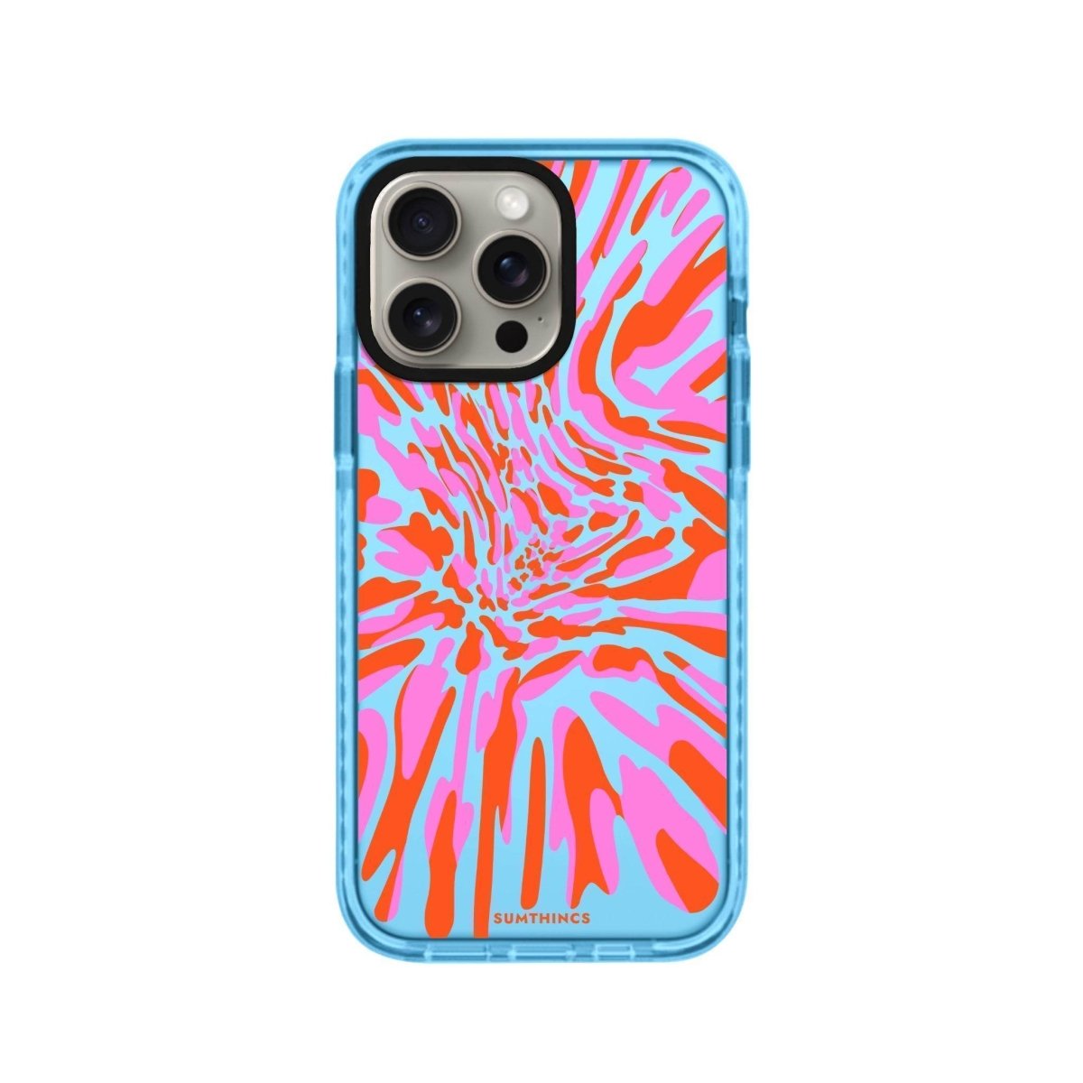 iPhone XR Neon Dreams Procase Şeffaf Telefon Kılıfı Mavi - SUMTHINCS