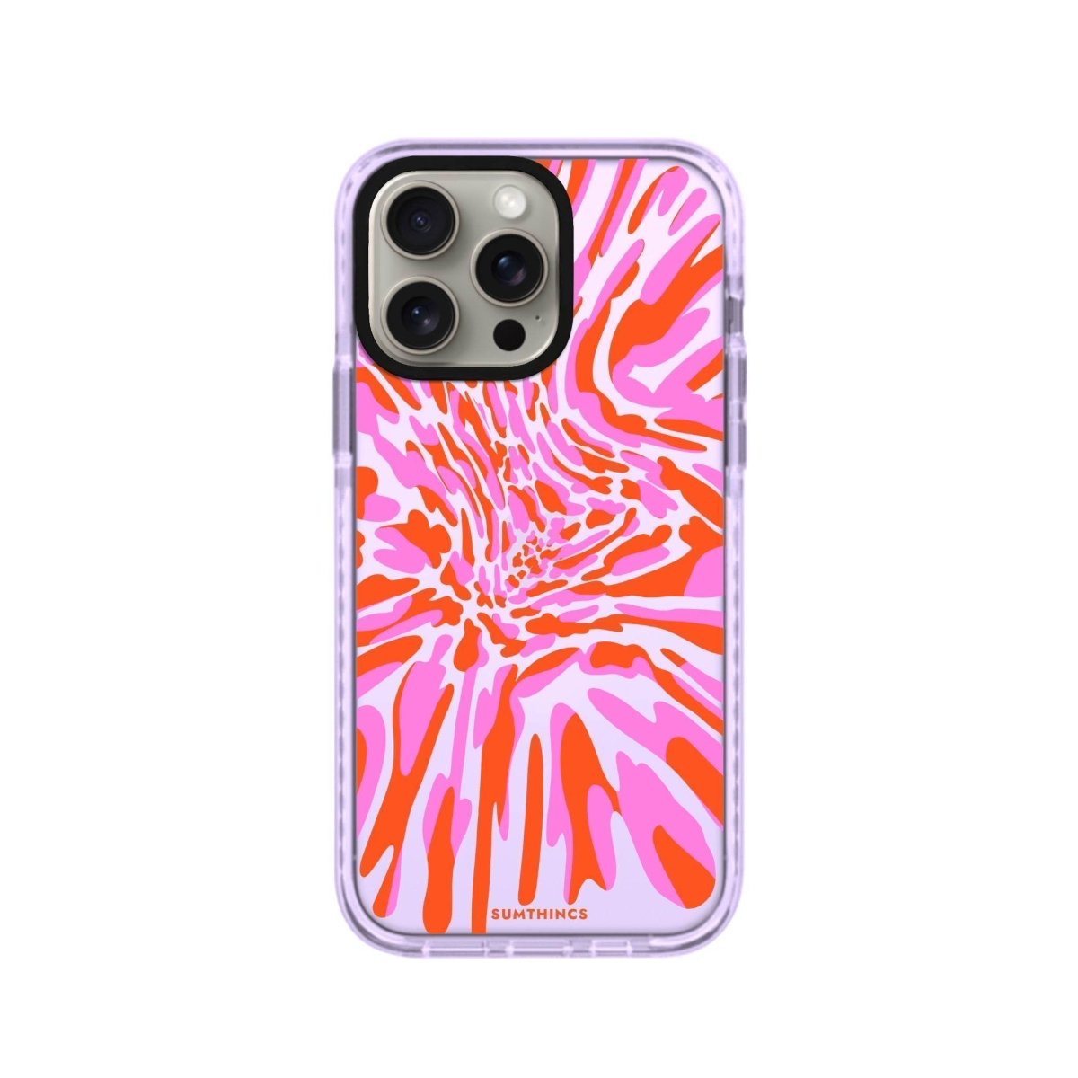 iPhone XR Neon Dreams Procase Şeffaf Telefon Kılıfı Lila - SUMTHINCS