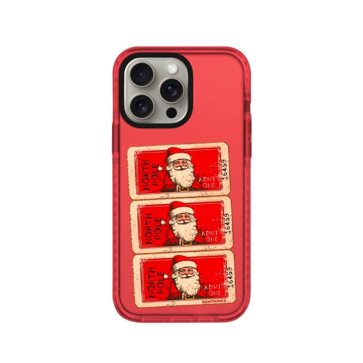 iPhone XR Northpole Ticket Procase Şeffaf Telefon Kılıfı - SUMTHINCS