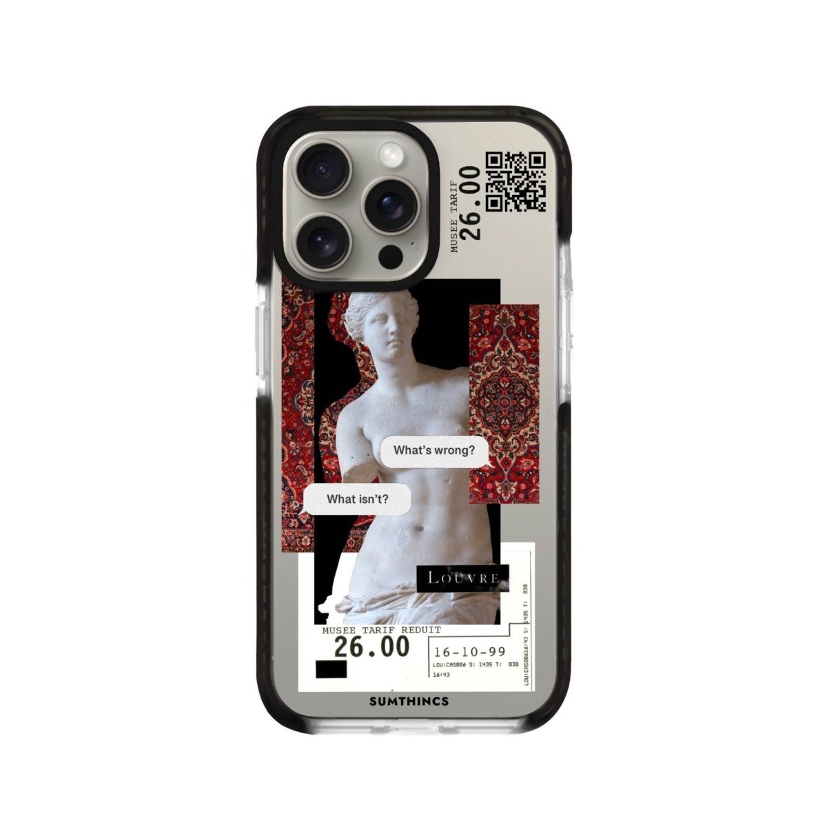 iPhone XR PixelVenus Procase Şeffaf Telefon Kılıfı Siyah Şeffaf - SUMTHINCS