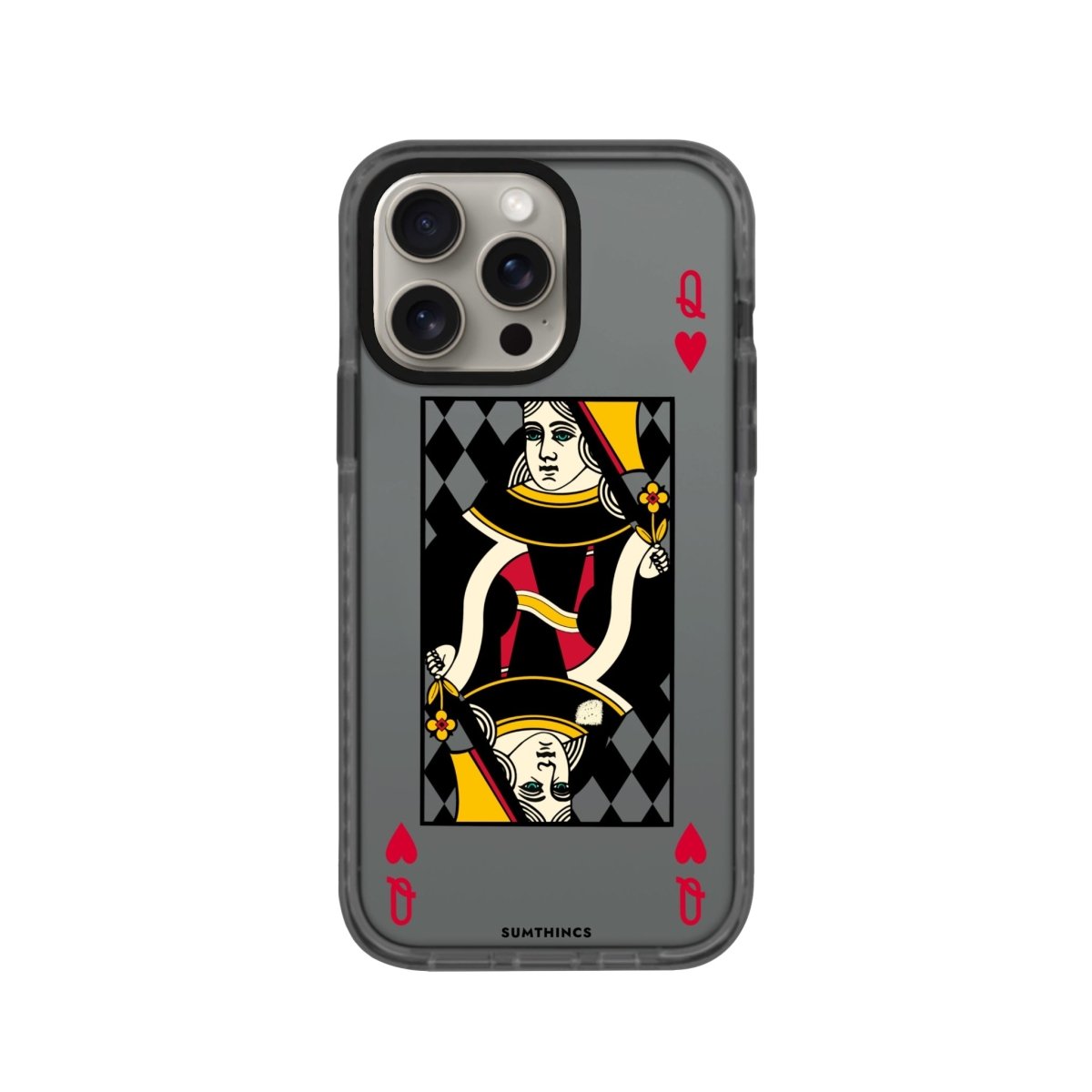 iPhone XR Queen Procase Şeffaf Telefon Kılıfı - SUMTHINCS