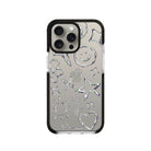 iPhone XR Silver Doodles Procase Şeffaf Telefon Kılıfı Siyah Şeffaf - SUMTHINCS