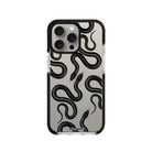 iPhone XR Snakes Procase Şeffaf Telefon Kılıfı Siyah Şeffaf - SUMTHINCS