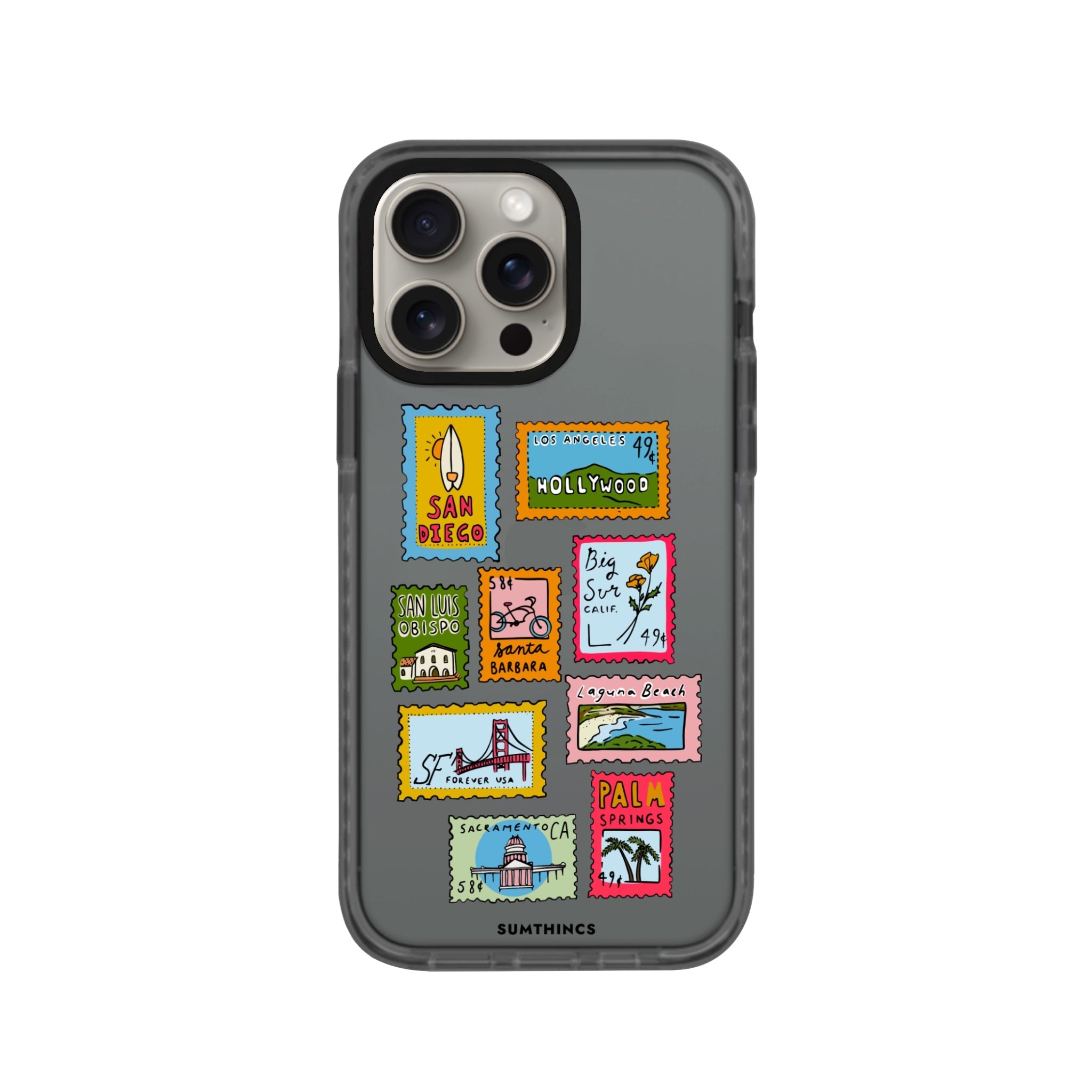 iPhone XR The Grand Tour Procase Şeffaf Telefon Kılıfı Antrasit - SUMTHINCS