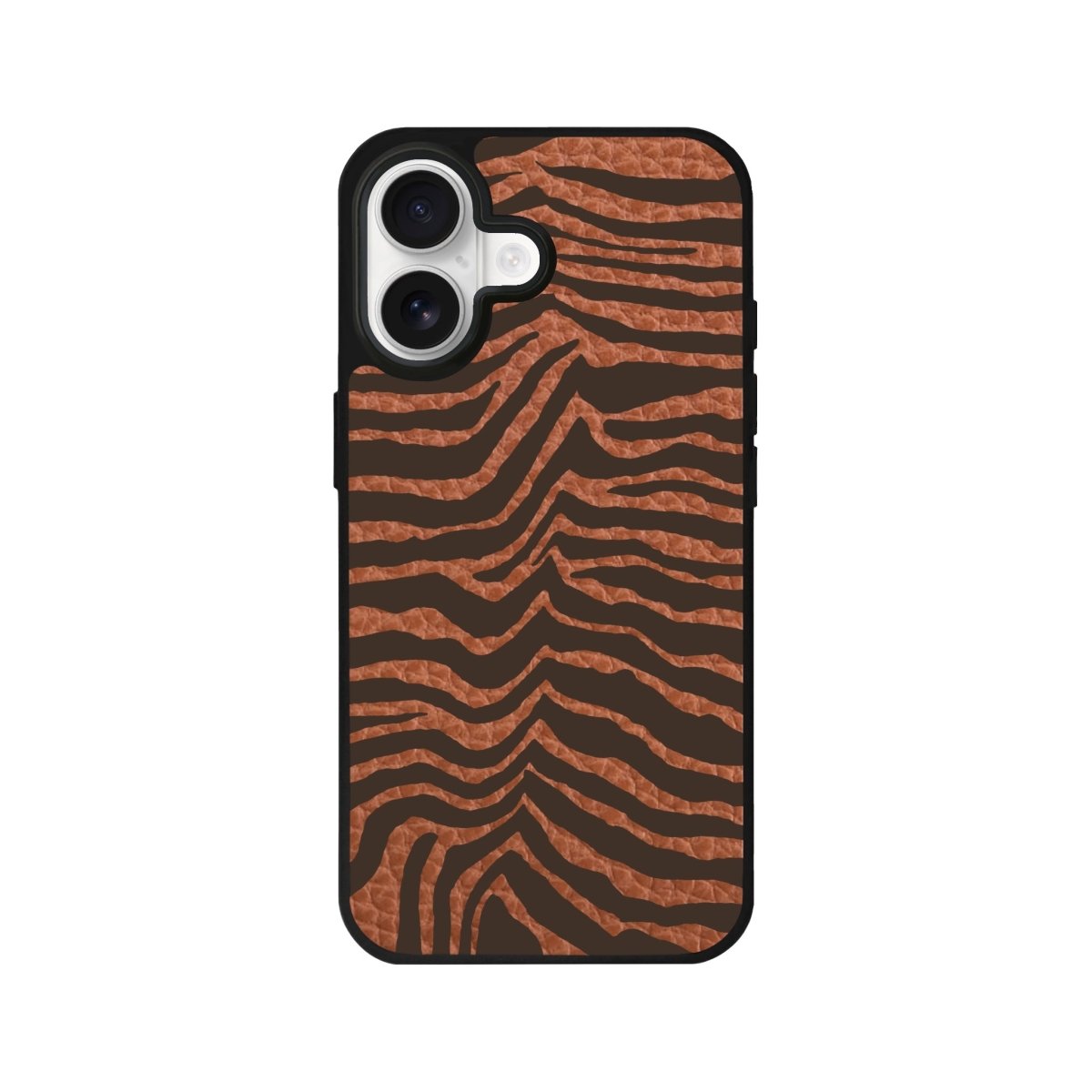 iPhone Zuri Leather Deri Telefon Kılıfı Kahverengi - Sumthincs