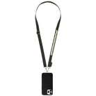 Khaki and White Utility Hoop Strap Telefon Boyun Askısı - SUMTHINCS